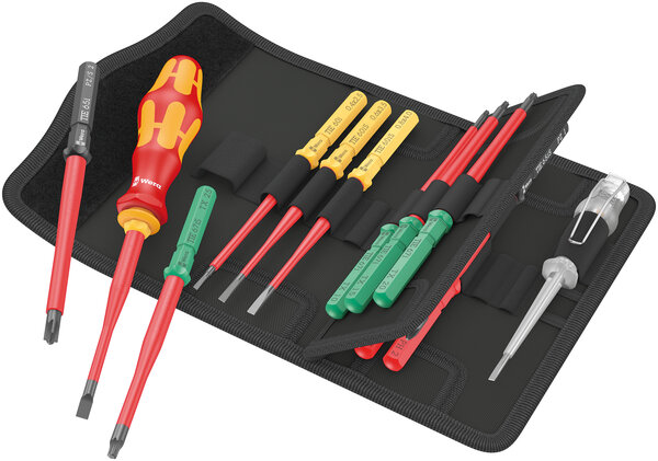 Kraftform Kompakt VDE 16 extra slim 1 Tool finder, 16 pieces