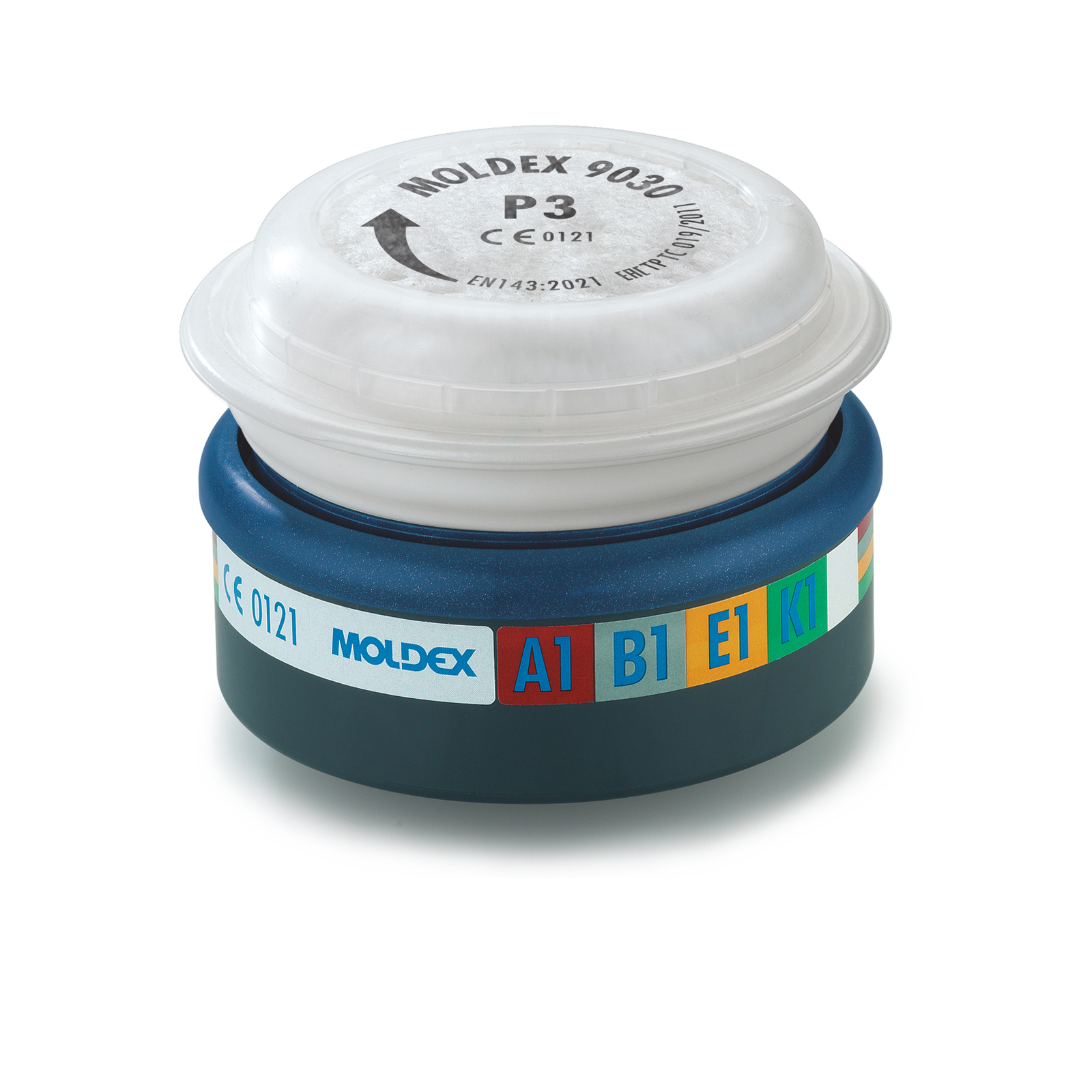 Moldex EasyLock Kombinationsfilter 9430 ABEK1P3 R 2 Stück