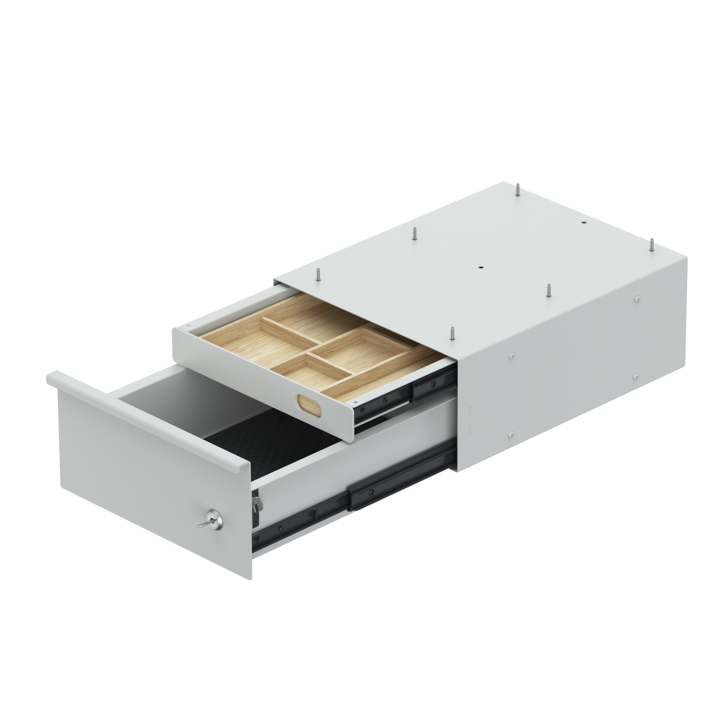 HETTICH Schubkastenbox Duo Grip, weiß