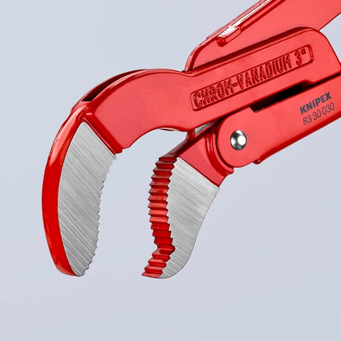 Knipex Rohrzange S-Maul 83 30 030 680mm 120mm Chrom-Vanadium-Stahl