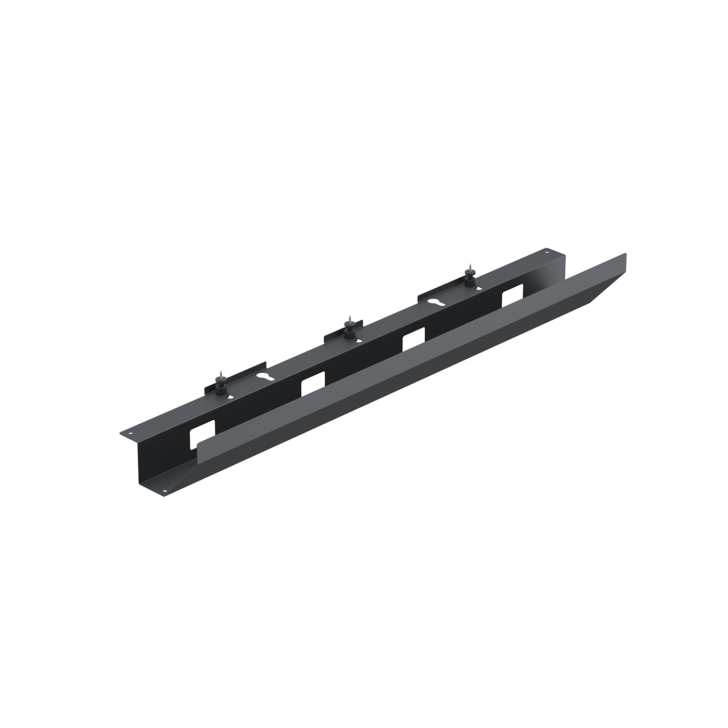 HETTICH Kabelwanne Easy, schwarz