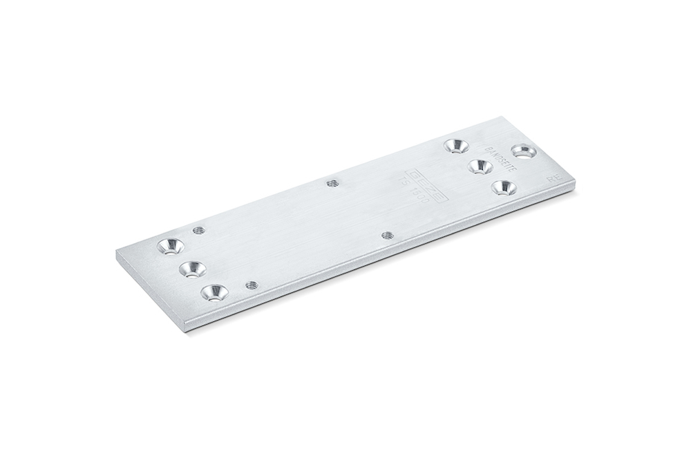 GEZE Montageplatte für TS 1500, Aluminium