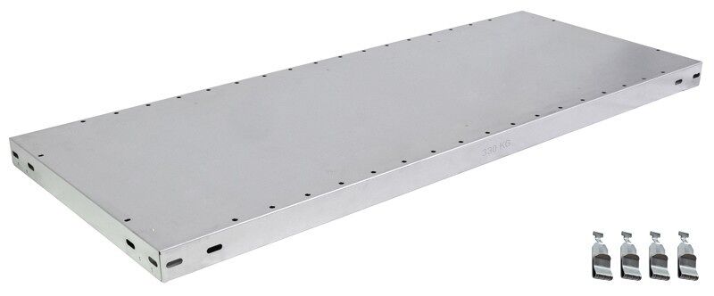 Schulte Zusatz-Fachboden MULTIplus330 1000x500mm verzinkt inkl. 4 Fachbodenträgern