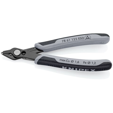 Knipex Electronic Super Knips® ESD Seitenschneider 125mm ESD-geprüft