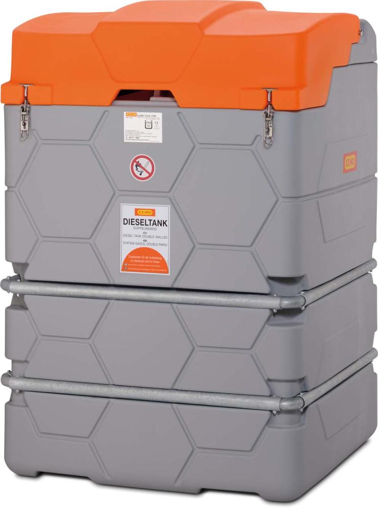 CEMO Dieseltankanlage CUBE-Tank „Outdoor Basic“
