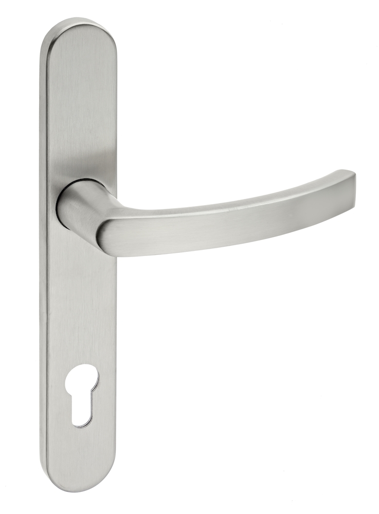 FORMAT Drücker-Halbgarnitur FO-2500 mit Langschild, Alumnium