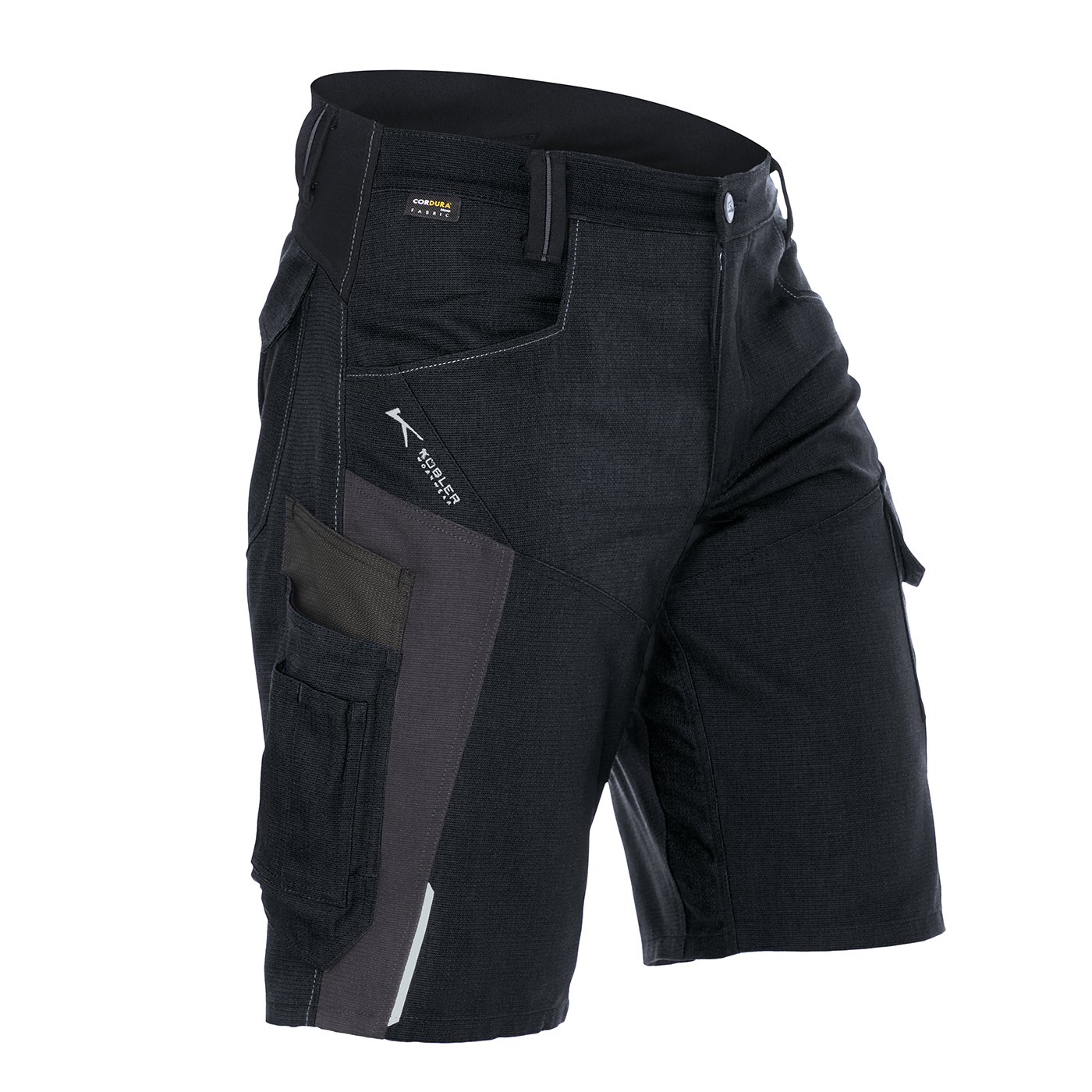 KÜBLER BODYFORCE Shorts schwarz/anthrazit  2425 5302-9997-64