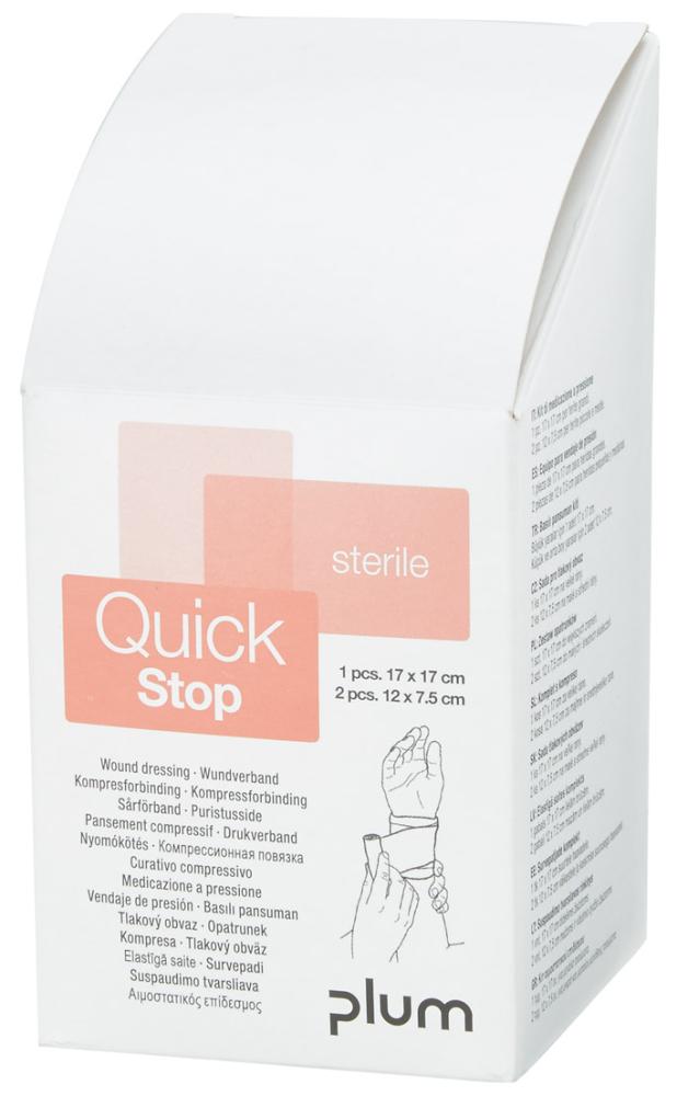 Plum Wundverband QuickStop Set mit 3 Stück