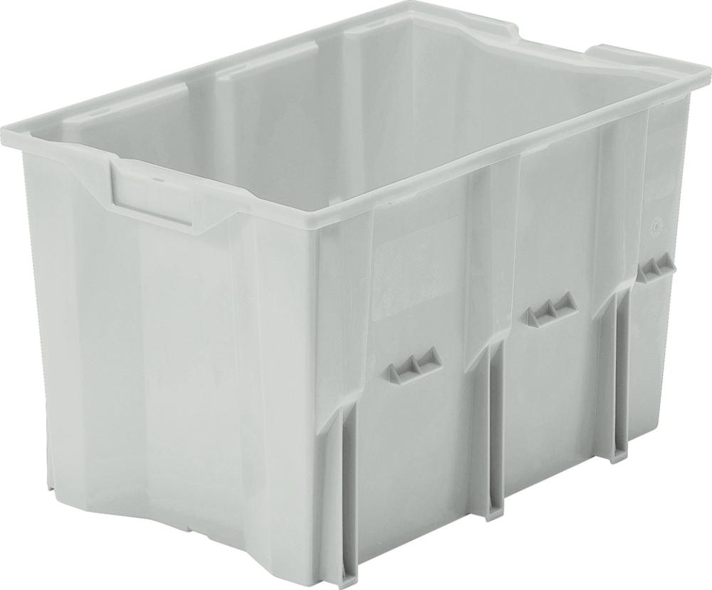 Produktbild LA-KA-PE Drehstapelbehälter Serie DLK, grau