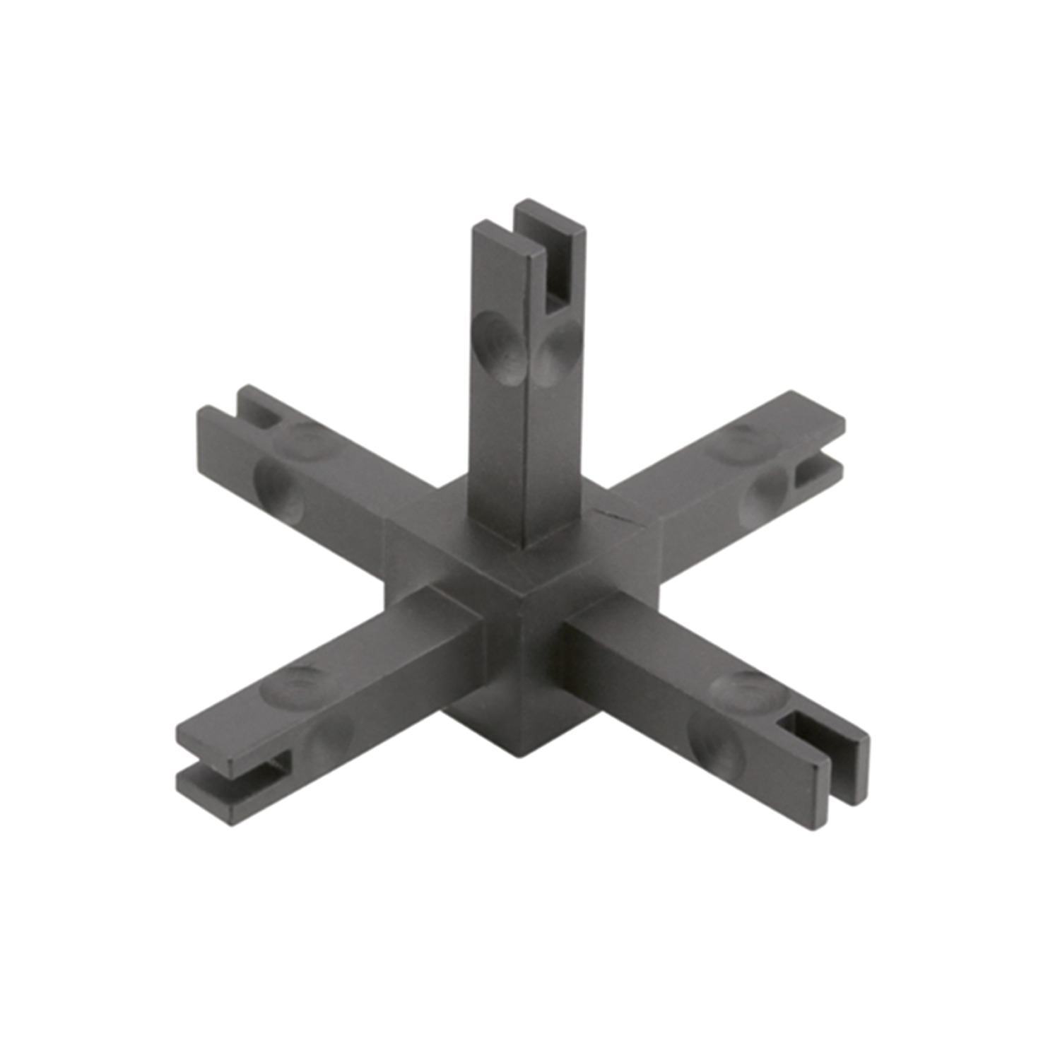 HETTICH Cadro Verbindungsknoten 5-fach Edelstahl Optik