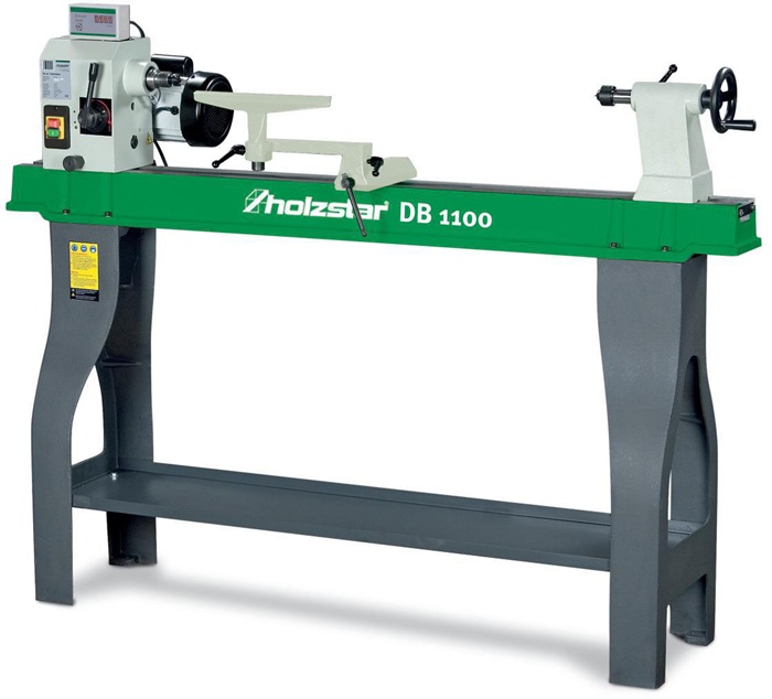Stürmer Holzstar Drechselbank DB 1100 Grauguss Spitzenweite 1100mm 230V 0,75kW