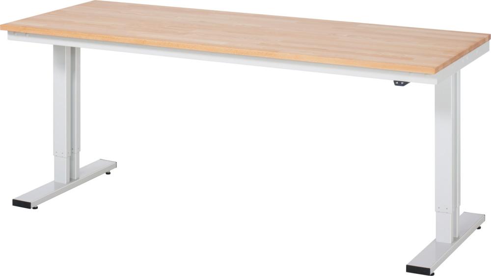 RAU Werktisch adlatus Buche 2000x800x720-1120mm
