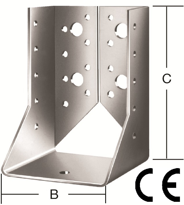 Produktbild Vormann Balkenschuh Typ B 80X120 send.vz.