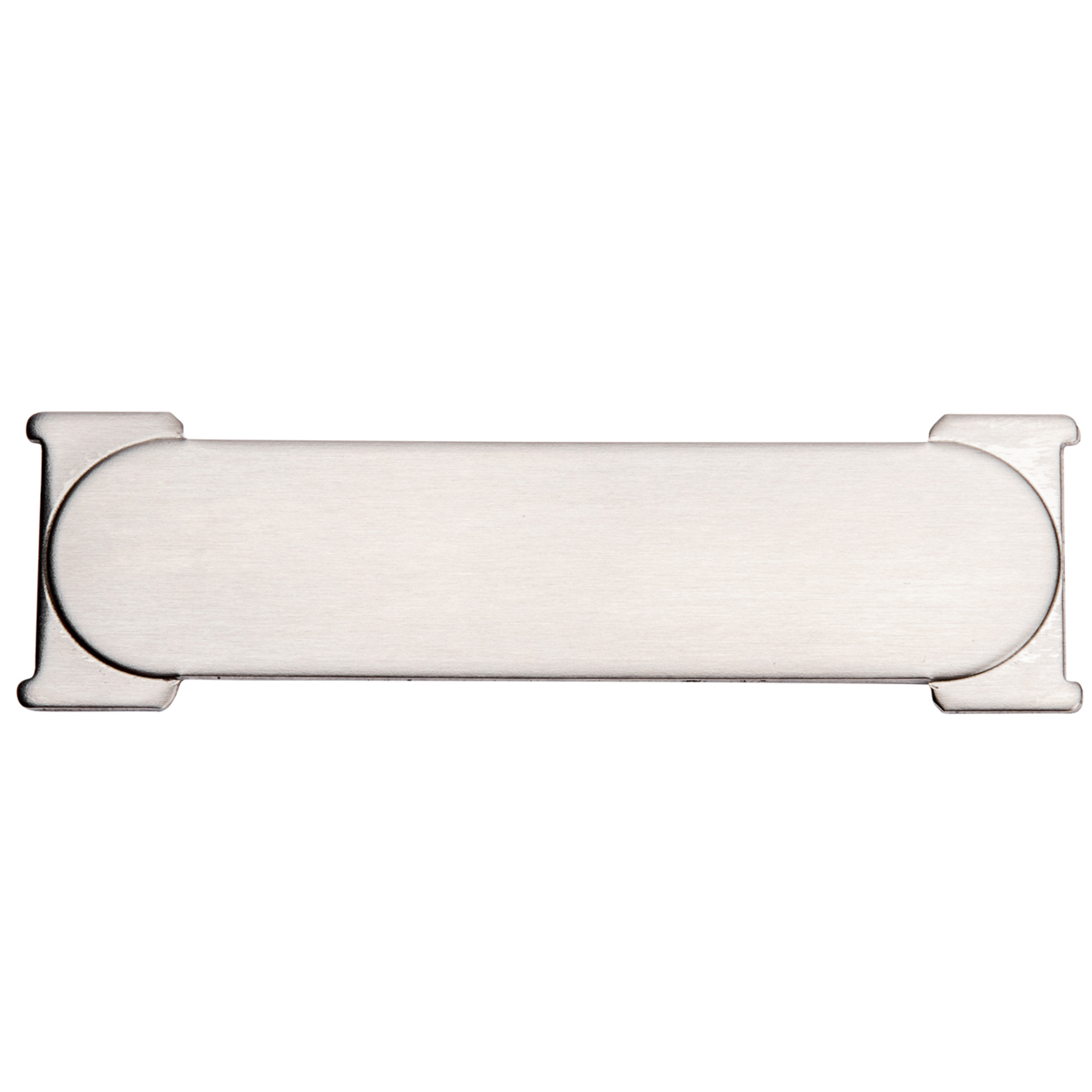 Renz Namensschild 72 x 21 mm RSA1 Edelstahl ohne Gravur