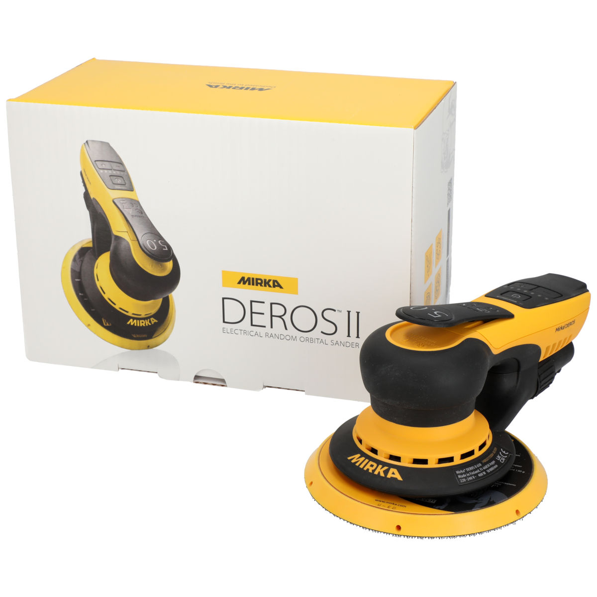 Mirka® DEROS II 650 150mm Hub 5,0