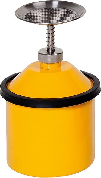 asecos Sparanfeuchter 2,5L Stahl gelb