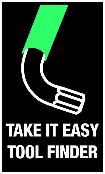 Take it easy L-Keys, Besteck, Gabel, Werbung, Logo, Plakat