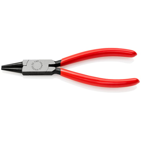 Knipex Rundzange 22 01 160 160 mm Kunststoffgriffe poliert