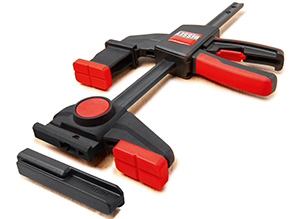 Bessey Einhand-Tischzwinge EZR15SET für Führungsschienen Bosch Mafell Festool 150mm Spannweite