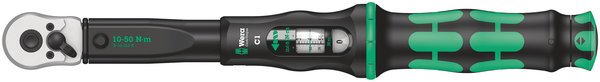 Wera Click-Torque C 1 Drehmomentschlüssel mit Umschaltknarre 10-50 Nm