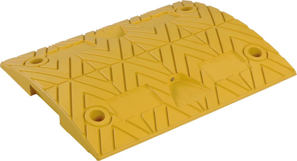 dancop Fahrbahnschwelle Mittelstück gelb B500xT420xH50 mm