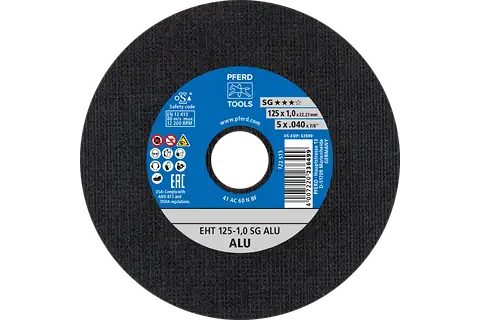 Pferd Trennscheibe EHT 125-1,0 SG ALU 125mm 1mm Aluminium