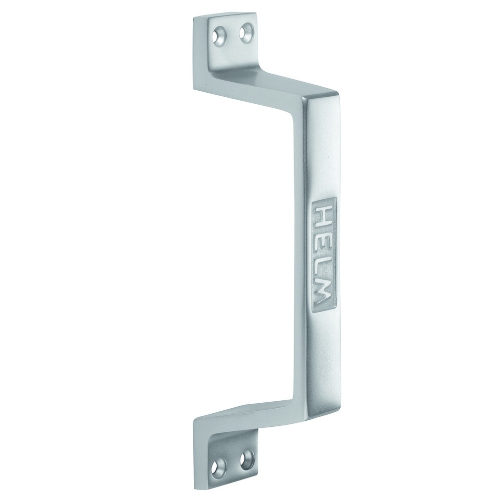 OT-Schiebetürgriff, 256,L 180mm,B 30mm, silberfarbig, eloxiert