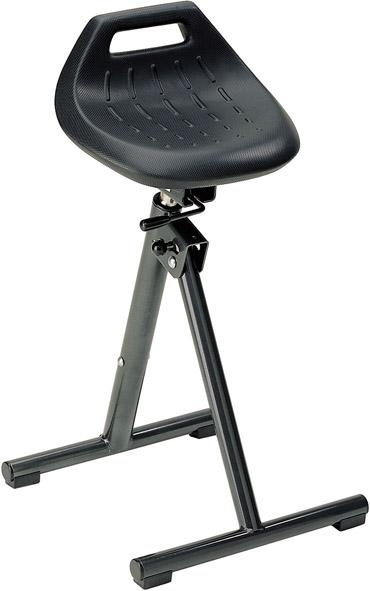 bimos Bimos Stehhilfe 9452-2000Integralschaum schwarz Sitzhöhe 650-850 mm mit Gleiter