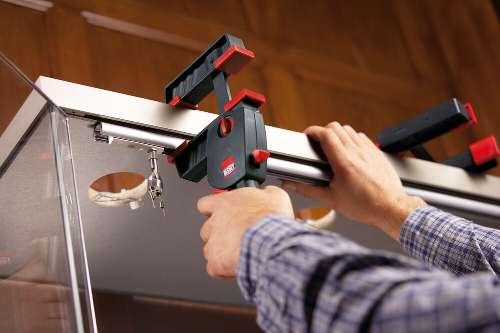 Bessey Einhandzwinge DuoKlamp DUO65-8 650x85mm Spannen und Spreizen bis 1.200 N