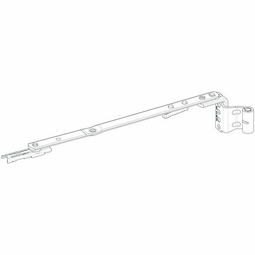 Roto NX Axerarm T Größe 250 Rechts KF 12/18-13 FFB 411-600mm Stahl verzinkt