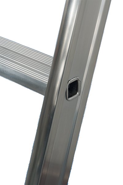 Poeschco Aluminium-Plattformstehleiter Profi einseitig 335-07