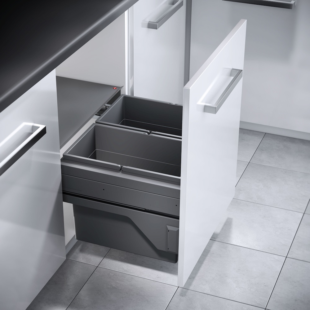 Format Einbauabfallsammler, Cargo, 3610841,KB 600, 56l, dunkelgrau