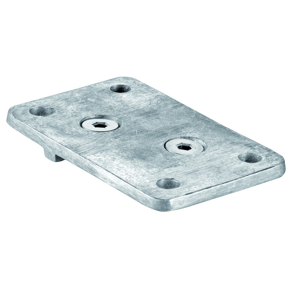 Produktbild Schiebetür-Deckenplatte, 150-02, Aluminiumguss, L 85mm, B 50mm