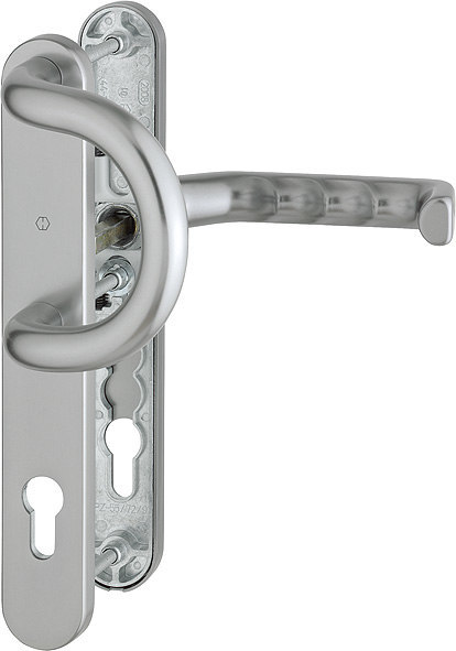 HOPPE® Wechselgarnitur mit Schmalschild Liverpool 538G/3357N/1313G, Aluminium
