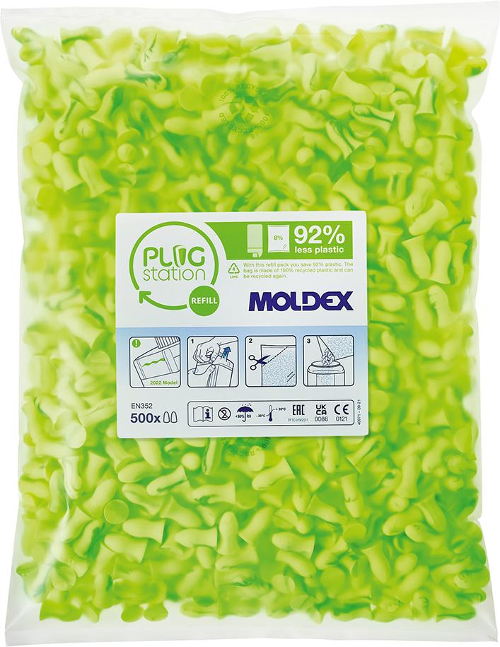 Moldex Nachfüllpack Contours, 500 Paar