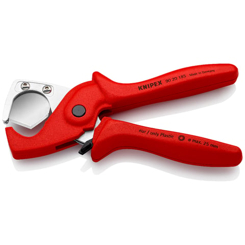 Knipex PlastiCut® Schlauch- und Schutzrohrschneider 90 20 185 für Kunststoffrohre und Schläuche bis Ø 25 mm