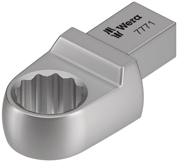 7771 Ring spanner insert, 9x12 mm, 9x12 x 13 x 44 mm
