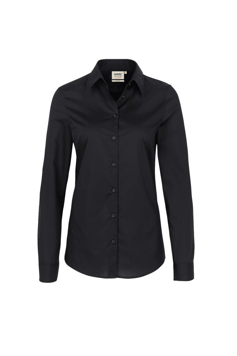 HAKRO Bluse MIKRALINAR® schwarz 3XL