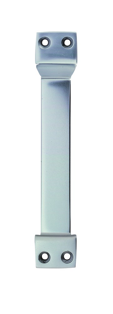 OT-Schiebetürgriff, 5312, eckig,L 140mm,B 30mm, silberfarbig, eloxiert
