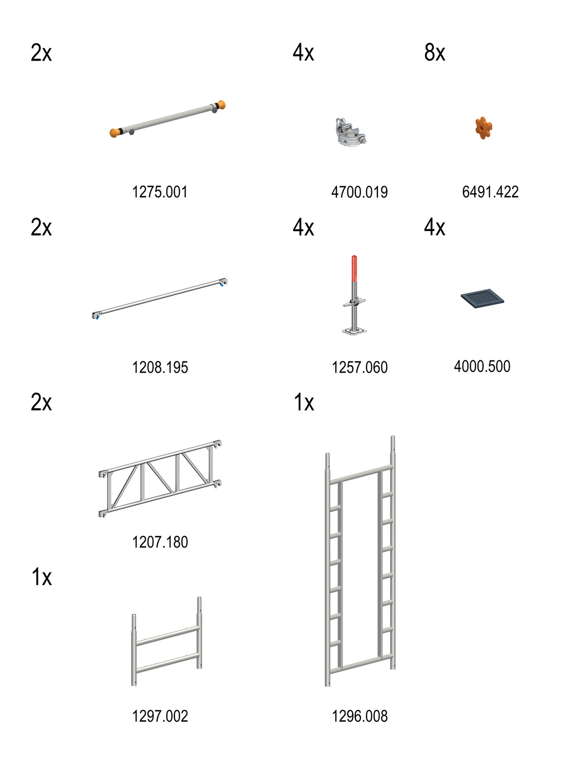 Layher Uni Leicht Erweiterungs-Sets Product picture