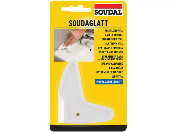 Soudal Soudaglatt Abstreichspachtel Weiß für Fugen