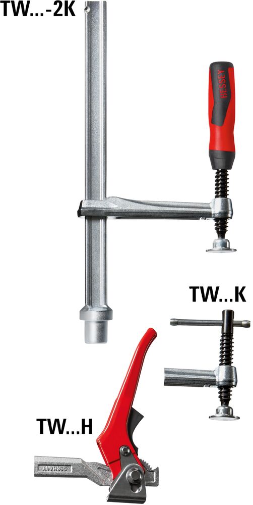 Bessey Spannelement TW16-20-10-2K mit fixer Ausladung 200/100mm 3000N
