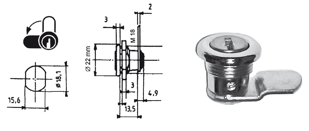Ronis Hebelzylinder R 24