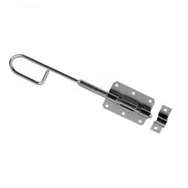 Pollmann Bolzenstangenriegel 400mm Edelstahl mit Schlaufe Ø14mm