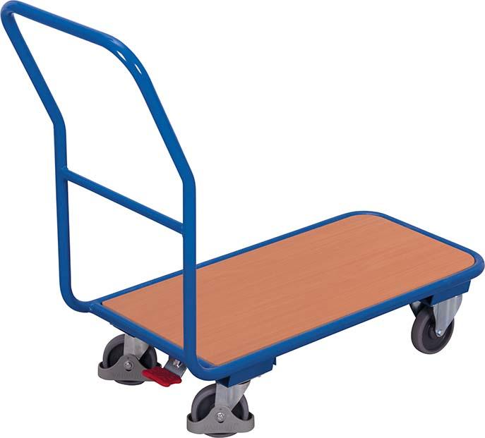 VARIOfit Magazinwagen (Stahlrohr), Tragkraft 200 kg, nicht klappbar