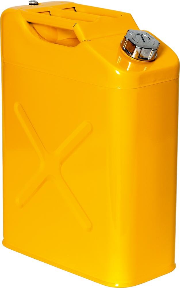 asecos Transportkanister UN Stahl Gelb 20 Liter