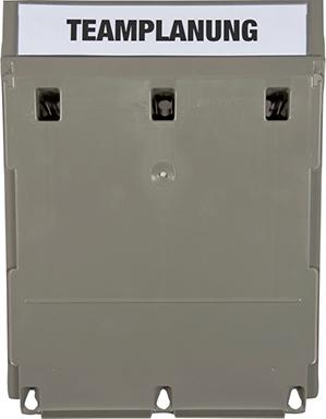 EICHNER Grund-Modul "BIG" fuer Wandsortierer 115 x 262 x 345 mm hellgrau