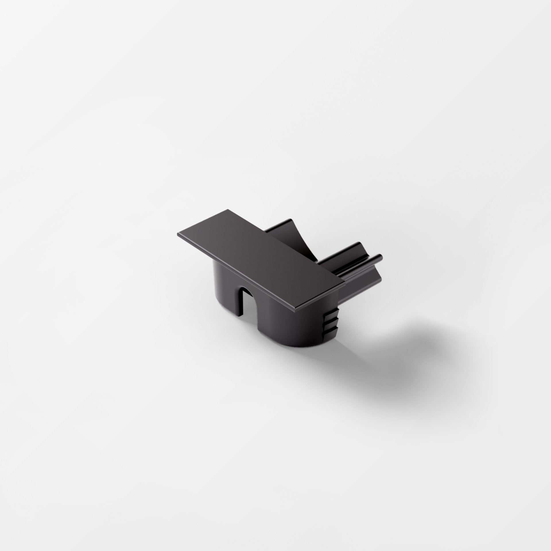 Endkappen ChannelLine S2 schwarz FS1, Adapter, Elektronik, Stecker