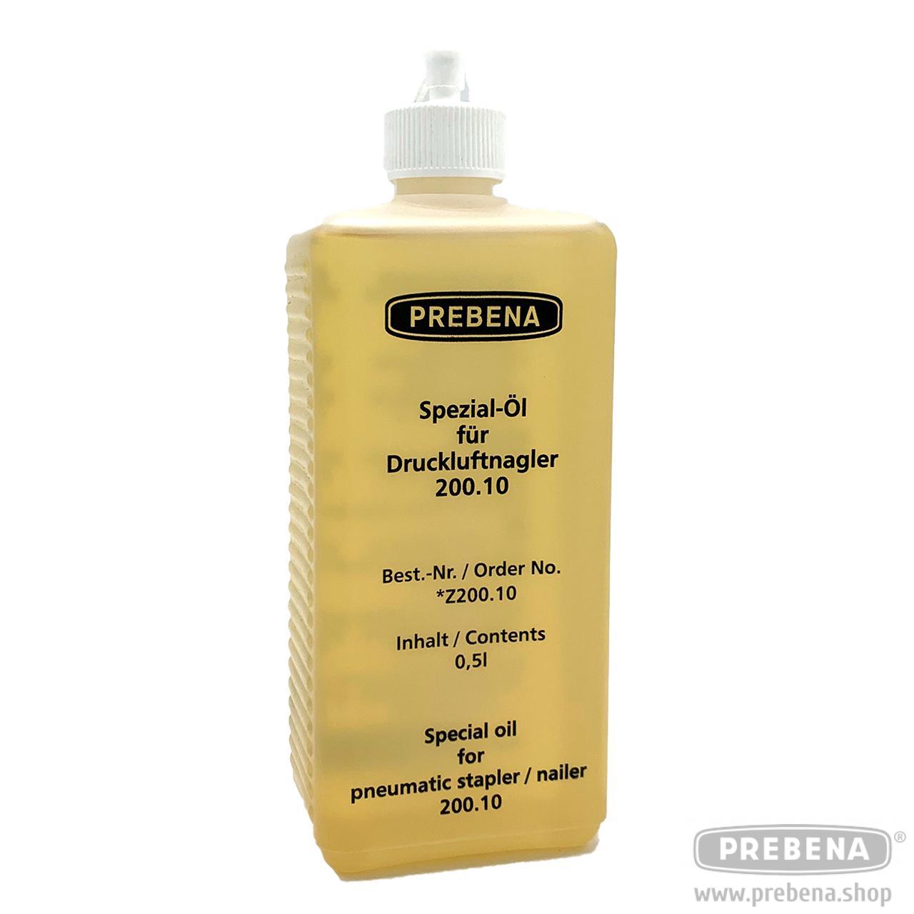 Prebena Spezial Öl für Druckluftnagler Z200.10 0,5 Liter