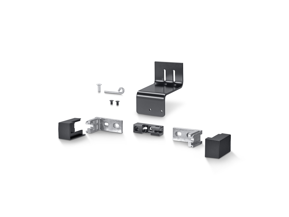 RWA-Konsolensatz, f.Kett.antr., Powerchain, ET, DL-R, Aluminium schwarz lackiert
